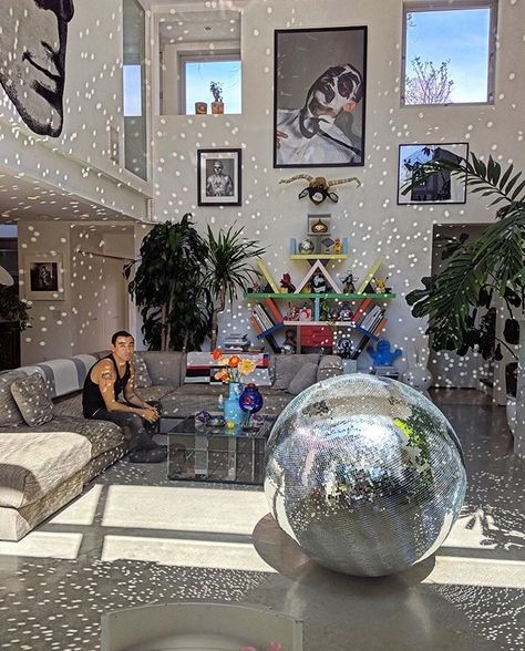 apartment core Disco Ball Home Decor, Home Office Inspiration, Dream Apartment, House Room, Dream House Decor, Disco Ball, Aesthetic Room Decor, Dream Home Design, Dream Room