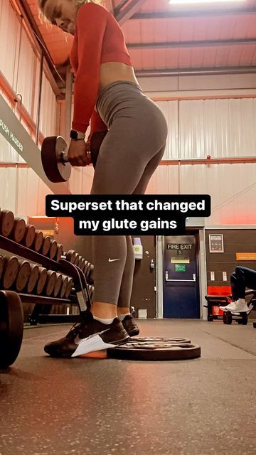 Elevated Rdl Exercise, Elevated Rdl, Rdl Exercise, Glute Superset, Glute Gains, Hamstrings And Glutes, Toned Glutes, Workouts Without Equipment, Girly Tips