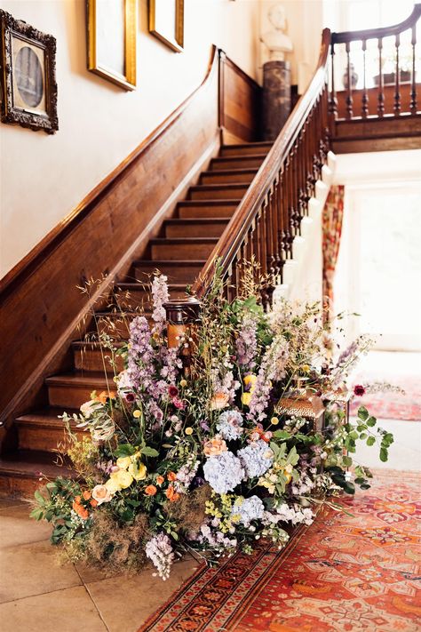 An Italian fused English country garden inspired summer wedding at Iscoyd Park with Joseph Massie flowers by Harry Michael Photography English Garden Flowers Wedding, English Country Garden Wedding Flowers, British Summer Wedding Flowers, Wedding Venues Flower Field, Springfield Manor Winery Wedding, English Country Weddings, Country Wedding Flowers, English Garden Wedding, Moss Bros