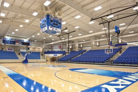 This is a high school gym.  I think we should have a gym like this because it has lots of room for physical education classes and also it has a lot of space for fans.  It's important for the gym to be nice because lots of athletic event's are held here.  This is right-brained because the stands are in a interesting design and the lights at the top aren't like most gyms School Gym Background, School Gym Design, School Gym Aesthetic, High School Gym, Sturnolio Triplets, The Sturniolo Triplets, Boarding School Aesthetic, High School Design, Concession Stands