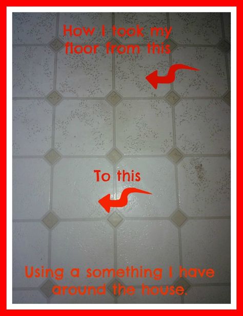 Cleaning  with Hydrogen Peroxide is great because it acts like bleach, but does not hurt the environment. Clean Linoleum Floors, Cleaning With Hydrogen Peroxide, Linoleum Floors, Cleaning Painted Walls, Deep Cleaning Tips, Household Cleaning Tips, Bathroom Cleaner, Diy Cleaners, Cleaning Recipes