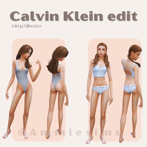 links to the clothing is shared on my tumblr : Ammieplaysthesims #thesims4 #ts4cc #sims4customcontent #sims4 #sims4clothes #sims4mods #simsinspo #simsfemale #aesthetic #sims4photography #simspiration Sims 4 Calvin Klein, Sims 4 Photography, Calvin Klein Loungewear, Los Sims, Ts4 Cc, The Sims4, Sims 4 Cc, Sims 4 Custom Content, Sims 4 Mods