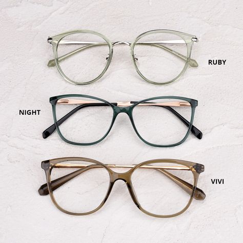 Green Glasses Frames For Women, Green Glasses Aesthetic, Colorful Glasses Frames, Green Glasses Frames, Cute Glasses Frames, Glasses Frames Trendy, Classy Glasses, Fancy Glasses, Glasses Inspiration