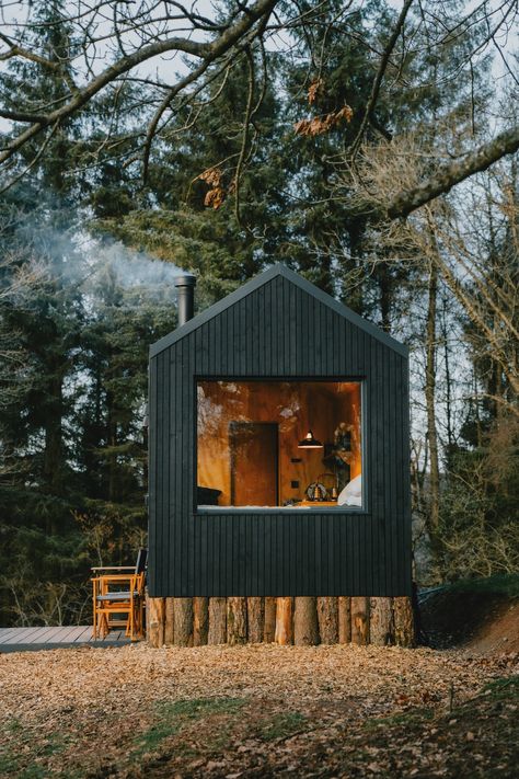 Elin Glamping Architecture, Shed Cabin, Winding Path, Compact House, Backyard Studio, Tiny Cabins, Cottage Cabin, Cabin Living, Modern Tiny House