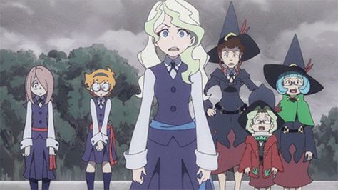 Drawing Crystals, Diana Cavendish, My Little Witch Academia, Little Witch Academia, Witch Academia, Animation Reference, Magic School, Witch Art, Anime Kawaii