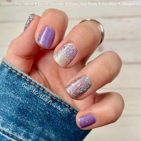 Valentine’s Day Color Street Combo, Color Street Living The Gleam, Color Street Nails Combos, Cool Nail Polish, Colorstreet Nail Ideas, Color Street Nails Ideas, Finger Nail Designs, Nails Color Street, Color Street Mani