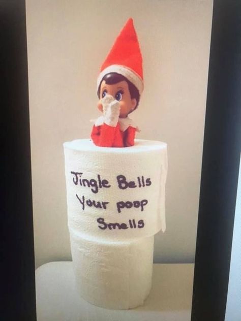 Elf Ideas Easy, Easy Elf, Elf On A Shelf, Awesome Elf On The Shelf Ideas, Elf Magic, Elf Activities, Xmas Elf, Elf Antics, Elf Fun