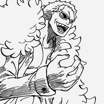 Doflamingo Drawing, Doflamingo Pfp, Doflamingo Manga, Doflamingo Icon, Don·quixote Doflamingo, Mirio Togata, Donquixote Doflamingo, One Piece Series, One Piece Tattoos