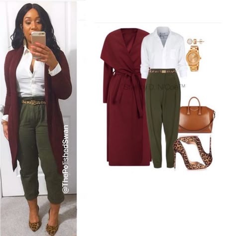 Interview Outfits Women, Fashionable Work Outfit, Business Casual Outfits For Work, Stylish Work Outfits, Interview Outfit, Green Pants, Casual Work Outfits, Work Outfits Women, Professional Outfits