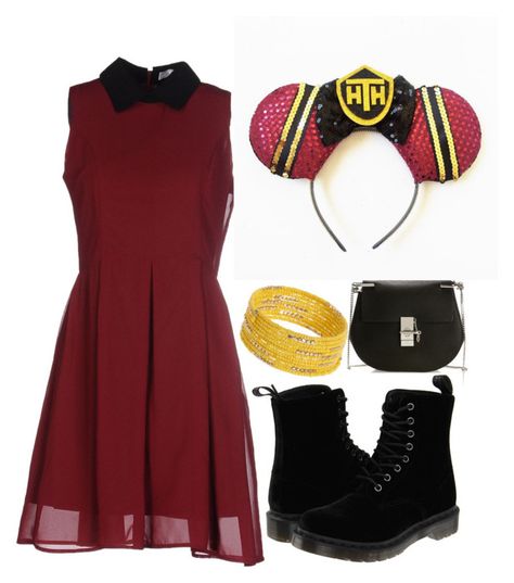 "Tower Of Terror" by bananaramacake ❤ liked on Polyvore featuring ChloÃ©, Dr. Martens, Anonyme Designers and Dorothy Perkins Tower Of Terror Disneybound, Disneybound Ideas, Disney 2025, Disney Bounding, Disney Bound Outfits, Tower Of Terror, Disney Fashion, Accessories Packing, Disney Park