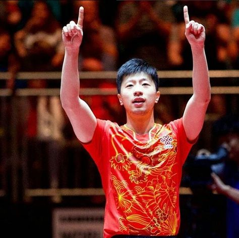 Ma Long is always number #1!  #malong #number1 #tabletennis Ma Long Table Tennis, Tennis Wallpaper, Reference Pics, Long Table, Long A, Top Of The World, Table Tennis, Ping Pong, Number 1