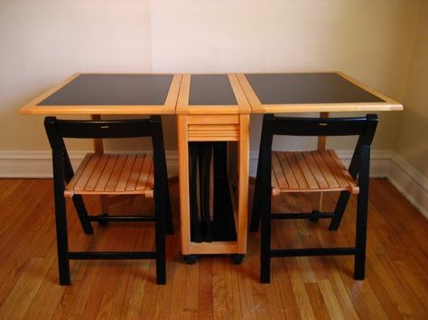 commercial folding tables Kids Folding Table, Folding Table And Chairs, Folding Kitchen Table, Craft Room Desk, Ikea Chairs, Wood Folding Table, Foldable Dining Table, Craft Table Diy, Table Ikea