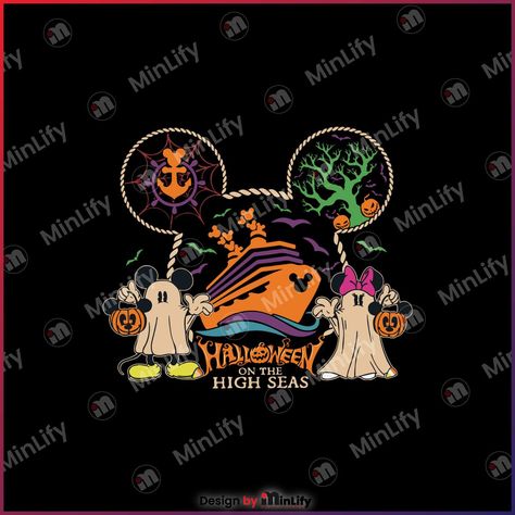 Disney Cruise Halloween SVG Halloween On The High Seas SVG | Price: 2.5 Check more at https://minlify.com/listing/disney-cruise-halloween-svg-halloween-on-the-high-seas-svg-svg210823t065/ Halloween On The High Seas, Png Products, Halloween Scrapbook, Graphic Trends, Disney Fantasy, Halloween Shirts, Trending Svg, Svg Halloween, Disney Trip