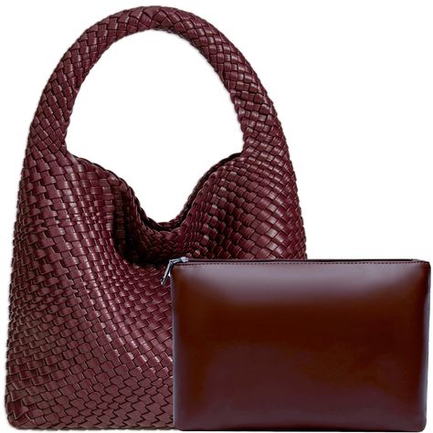 Premium Leather Handbags, Fall Purses 2024, Fall Bags 2024, Fall Purses, Leather Glue, Fall Bags, Unique Handbags, Woven Bags, Hobo Handbag