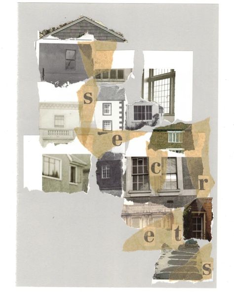 #collageart #houseart #mixedmedia #artcollection #papercollage #analogcollage #housecollageart #collage #vintagecollage #tissuepaper Collage Houses, Collage House, Home Collage, Romare Bearden, Cute Little Houses, Architecture Collage, Vintage Collage, Digital Tools, Little Houses