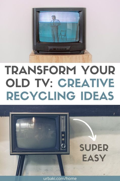 Looking to recycle your old TV but not sure where to start? Discover the simple steps to responsibly dispose of your television in an eco-friendly way. This article guides you through the recycling process, offering valuable insights and tips to make it hassle-free. From finding recycling centers to preparing your TV for recycling, we've got you covered. Join the movement of sustainable living and give your old TV a new lease on life. It's time to make a positive impact on the environment! Tube Tv Repurpose, Old Tv Upcycle, Old Tv Ideas, Recycle Old Tv, Old Tv Consoles, Tv Hacks, E Waste Recycling, Electronic Waste, Portable Tv