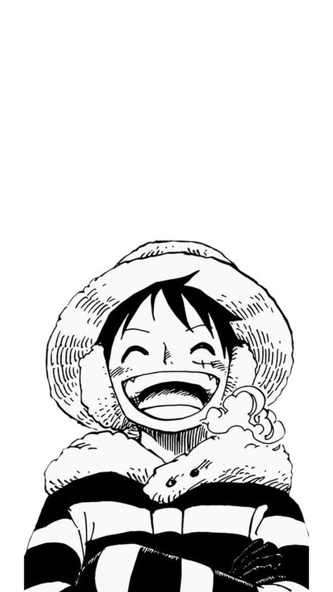 Manga Luffy Wallpaper, Luffy Manga Wallpaper, Kawaii Monkey, One Piece Black And White, Black And White One Piece, One Piece Tattoos, Drawing Styles, Wallpapers Anime, One Piece Wallpaper Iphone