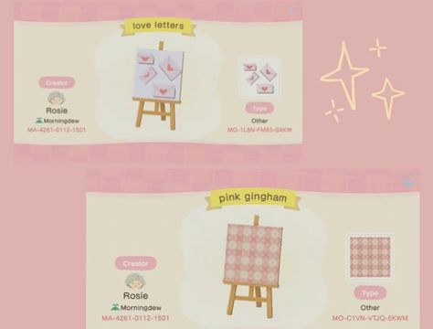 Acnh Pink Plaid Code, Acnh Gingham Pattern, Acnh Peach Designs, Acnh Pink Design Code, Acnh Pink Codes, Acnh Coquette, Acnh Valentines, Acnh Strawberry, Ac Codes