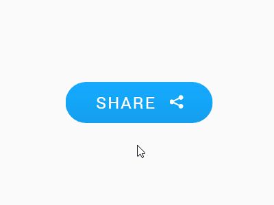 Animation made with code. You can view a smoother effect on Codepen  ·············································· Twitter · Codepen · Linkedin Ui Buttons, Best Ui Design, Share Button, Ui Animation, Intro Youtube, Share Icon, Daily Ui, Cartoon Character Pictures, Neon Wallpaper