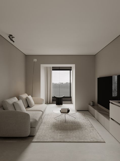 Minimalist Style Apartment, Minimal Home Aesthetic, Minimalist Appartement, Apartment Simple, Minimalist Studio Apartment, Minimalist Flat, Studio Apartment Design, Home Hall Design, Minimalist Apartment