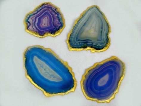 DIY Edible Agate Slices // DIY Candy Rocks and Crystals! // Faux Geode Agate Slice // Edible DIY - YouTube Candy Rocks, Edible School Supplies, Cake Printer, Edible Slime, Diy Edible, Geode Cake, Edible Image Cake, Agate Slices, Transfer Sheets