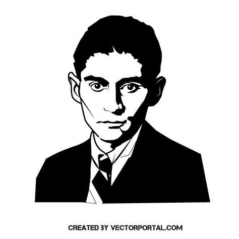 Franz Kafka vector image Kafka Illustration, Kafka Sketch, Franz Kafka Illustration, Franz Kafka Art, Franz Kafka Drawing, Kafka Drawing, Franz Kafka Handwriting, Franz Kafka Poster, Kafka Portrait