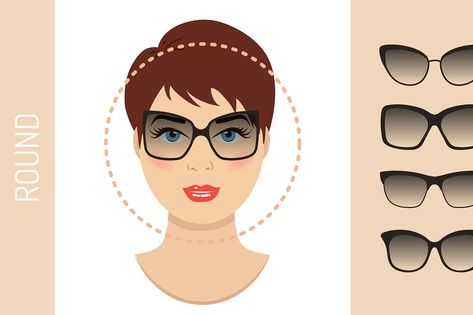 Specs frames women round face