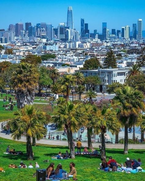 Unlimited California on Instagram: "Enjoying Mission Dolores Park ❤ Great picture by @cali__v ☺ . Dear followers please add #unlimitedcalifornia to your best pictures of #california to have a chance to be featured ❤ #californialove #california_igers #californiadreaming #californiadreamin #californialiving #jj_california #californiacoast #californialife #californialivin #californie #ig_california #californiadream #californiaholics #unlimitedusa #usa #unitedstatesofamerica #etatsunis #loves_us Pictures Of California, Clean City, San Francisco Travel, California Love, Best Pictures, California Dreamin', California Dreaming, California Coast, Beautiful Places In The World