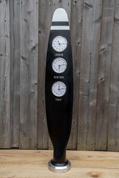 Aviation Bar, Airplane Bathroom, Aviation Gift Ideas, Propeller Decor, Aircraft Furniture, Aviation Room, Furniture Artwork, Airplane Clock, 4th Wing