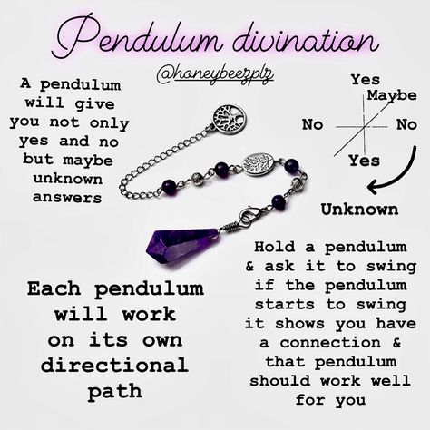 Cast A Circle, Pendulum Witchcraft, Dowsing Chart, Pendulum Divination, Wicca Recipes, Divination Methods, Crystal Witch, Witch Tools, Witch Room