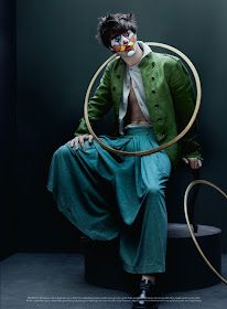 Men Carrying Birkins: Circus Maximus by Julia Hetta for the 'Body Issue' of Acne Paper SS2012 Circus Couture, Julia Hetta, Acne Paper, Circus Fashion, Viviane Sassen, Circus Aesthetic, Pierrot Clown, Circus Maximus, Dark Circus