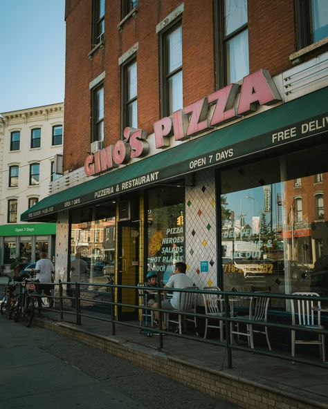 Gino's Pizzeria vintage sign, Brooklyn, New York Posters Framed, Brooklyn New York, Vintage Signs, Framed Wall, Art Home Decor, Wall Art Home, Framed Artwork, Gin, Art Home