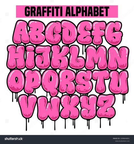 Unleash your creativity with our Stunning Dripping Fonts Alphabet! Discover colorful graffiti letters that transform ordinary text into extraordinary art. Perfect for graphic design projects or personalizing your space, these dripping bubble letters bring a vibrant touch to your work. Explore unique lettering ideas that pop with color! Enhance your designs with our Graffiti Lettering Dripping Fonts and inspire others with Lower Case Graffiti Letters. #DrippingFontsAlphabet #ColoredGraffitiLetters #GraphittiAlphabet #GraffitiDrippingLetters #LetteringColorIdeas Bubble Letter Fonts Graffiti Style, Bubble Fonts Alphabet Graffiti, Dripping Letters, Beautiful Graffiti, Bubble Letter Fonts, Unique Lettering, Graffiti Letters, Colorful Graffiti, Lettering Ideas