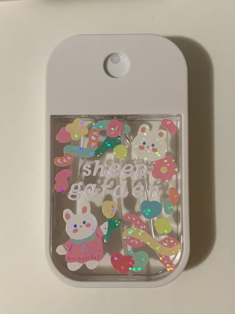 aesthetic hand sanitizer cute sticker Alcohol Spray Bottle Aesthetic, Aesthetic Hand Sanitizer, Hand Sanitizer Aesthetic, Alcohol Bottle Decorations, Muji Stationery, Studying Stationary, Hand Sanitizer Bottle, 17th Birthday Ideas, Sanitizer Bottle