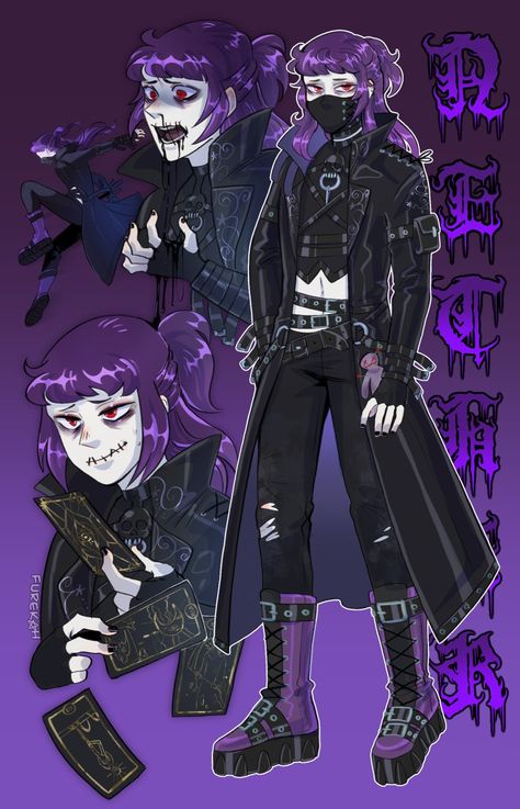 #oc #originalcharacter #goth #darkfantasy #fantasy #dnd #cyphersystem #dungeonsanddragons #tarot Goth Dnd Character, Goth Oc, Character Inspo, Dnd Characters, Fantasy Character Design, Dark Fantasy, Dungeons And Dragons, Concept Art, Character Art