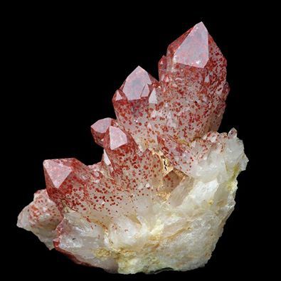 Hematoid Quartz - Echassières, Allier, France Hematoid Quartz, Red Quartz, Raw Minerals, Pretty Rocks, Cool Rocks, Beautiful Rocks, Mineral Stone, Minerals And Gemstones, Rocks And Gems