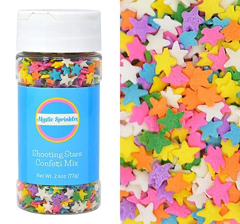 Ghibli Birthday, Unicorn Sprinkles, Sugar Rice, Happy Unicorn, Star Sprinkles, Star Confetti, Gum Arabic, Tree Nuts, Rice Flour