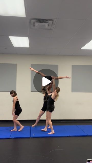 Miss Allison on Instagram: "Category is: FLYING!   Had so much fun doing some of my favourite partner skills with the incredible demonstrators at Acro Live 🤩  These acrobats are fearless! 💪  #acro #acrodance #partnering #acropartnering #flying @acrodanceteachersassociation" Acro Dance Tricks, Acro Poses, Partner Acrobatics, Acro Dance, Air Track, Dance Technique, Dance Tips, Cheerleading, My Favourite