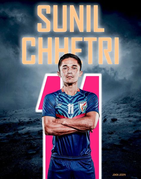 Created in respect to Sunil Chhetri's 17 years of Indian football contributions. 😍 Sunil Chhetri Wallpaper, Sunil Chettri, Indian Football Team, Indian Football, Sunil Chhetri, Barcelona Wallpapers, Messi Poster, Fc Barcelona Wallpapers, Pencil Drawing Images