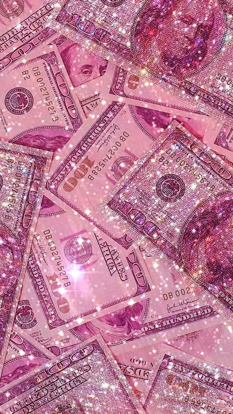 Hey my Beauties, this is an inspo page for my baddies i will be posting find daily and weekly so stay tuned.... Pink Money Wallpaper, Pink And Gold Wallpaper, Sparkly Iphone Wallpaper, Pink Money, Money Background, Money Wallpaper, Pink Glitter Wallpaper, Money Wallpaper Iphone, Whatsapp Wallpaper Cute