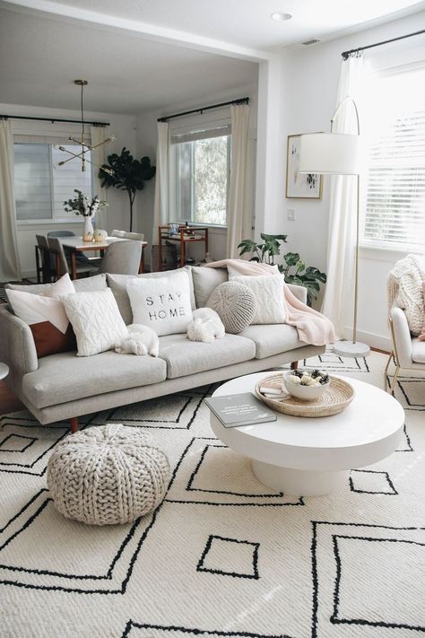 Article Burrard Couch Review - Crystalin Marie Burrard Sofa, Living Room Scandinavian, Living Room Inspo, A Living Room, Farmhouse Living, Design Living, Design Case, Living Room Inspiration, Apartment Living