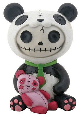 skull character wearing panda Panda Bear Costume, Skeleton Plush, Panda Costume, Panda Costumes, Cute Skeleton, Pink Panda, Gift Catalog, Bear Costume, Lamb Decorations