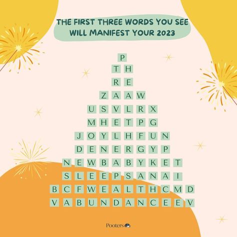 We're just a few days away from 2023! 🎉 What are the first three words you see? Are they related to what you want to manifest in your life next year? Let us know in the comments below! 🥰 First Words, Three Words, Much Needed, One Word, Cloth Diapers, The One, The First, Parenting, Let It Be