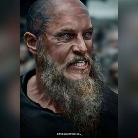 Ragnar Lothbrok  via @ragnarlothbrok._ - #ragnar #kingragnar... #historyvikings #vikings #lothbrok Vikings History Vikings Vikings Series Lothbrok HVITSERK Norse Ivar Vikings, Ragnar Vikings, Ragnar Lothbrok Vikings, Viking Quotes, King Ragnar, Vikings Tattoo, Viking Series, Vikings Tv Series, Vikings Tv Show