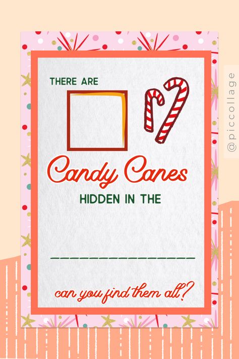 Keep your loved ones warm while the temperature drops outside with a fun seasonal scavenger hunt around the house! Create your very own candy cane scavenger hunt sheet or feel free to use the template we’ve made for you here! 👉 Click through this post to see more fun ways to enjoy Christmas this year! Candy Cane Scavenger Hunt Free Printable, Scavenger Hunt Around The House, Candy Cane Hunt, Candy Cane Scavenger Hunt, Recreation Activities, Christmas Toddler, Awesome Elf On The Shelf Ideas, Toddler Ideas, Elf Ideas