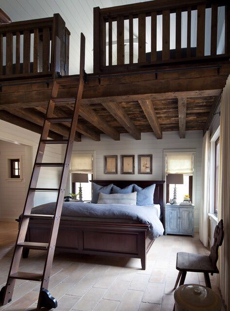 ..... Simple Farmhouse Bedroom, Mini Cottage, Surf Camp, Kids Bunk Beds, Attic Bedroom, Farmhouse Bedroom Decor, Bedroom Loft, Remodel Bedroom, Farmhouse Bedroom