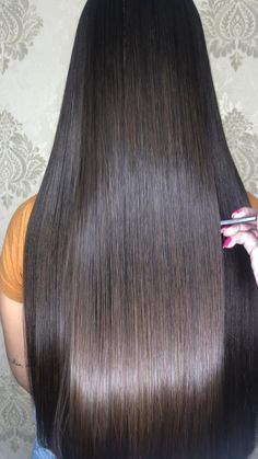 Know Your Skin Type, Natural Straight Hair, Long Shiny Hair, Straight Bundles, Long Hair Play, Long Silky Hair, Long Hair Pictures, Lustrous Hair, Human Virgin Hair