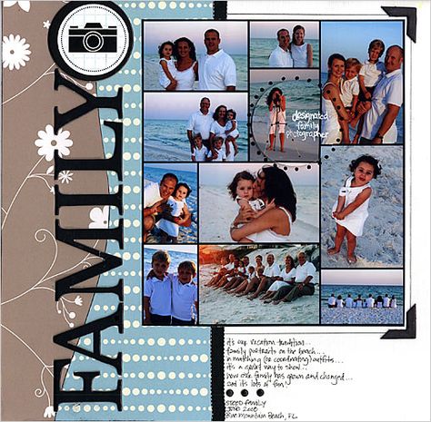 Snapfish Photo Collage Prints - for scrapbooking | a.steed's.life Family Scrapbook Layouts, Photo Collage Prints, Collage Prints, Paper Bag Scrapbook, Family Layout, Family Collage, Summer Scrapbook, Birthday Scrapbook, Album Scrapbook