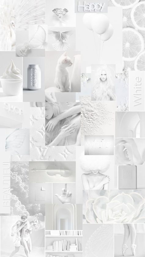 Cheengu White, White Ethereal, White Aesthetic Wallpaper, White Wallpaper For Iphone, Simple Phone Wallpapers, Aesthetic White, Angel Aesthetic, White Core, White Clouds