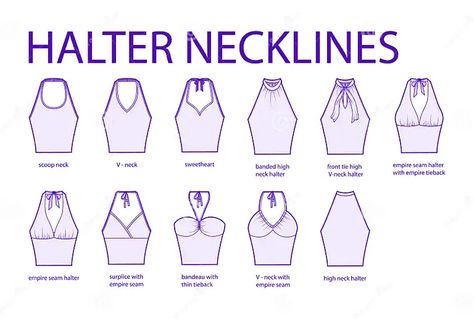 Sweetheart Neckline Shirt, Scoop Neckline Blouse, Halter Neck Pattern, V Neck Halter Top, Halter Neck Blouse, Halter Top Pattern, Halter Shirt, Halter Neck Blouses, Halter Blouse